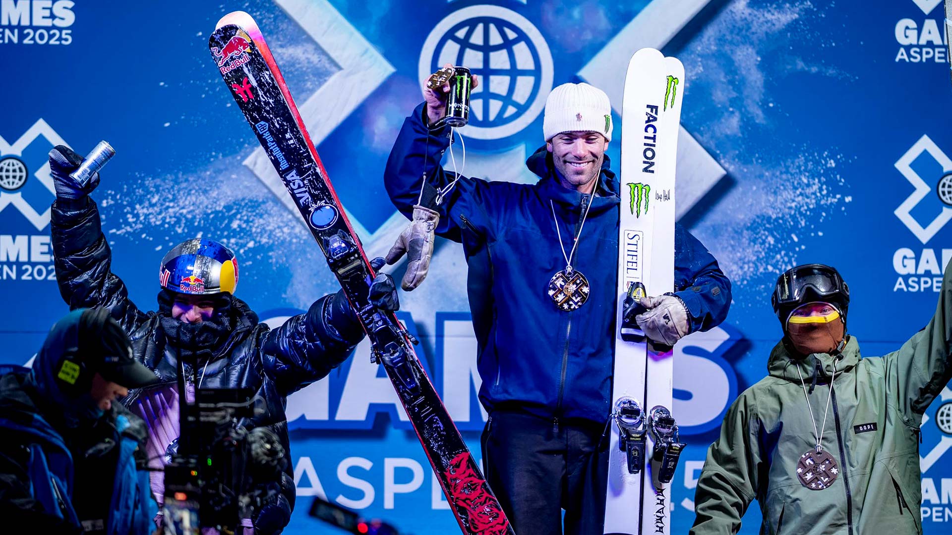 Faction gewinnt Medaillen in allen Farben bei den X Games 2025