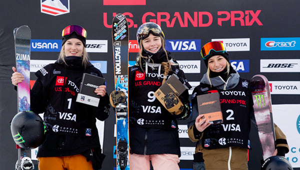 Kelly remporte l'or en demi-lune - Coupe du monde FIS Cuivre 