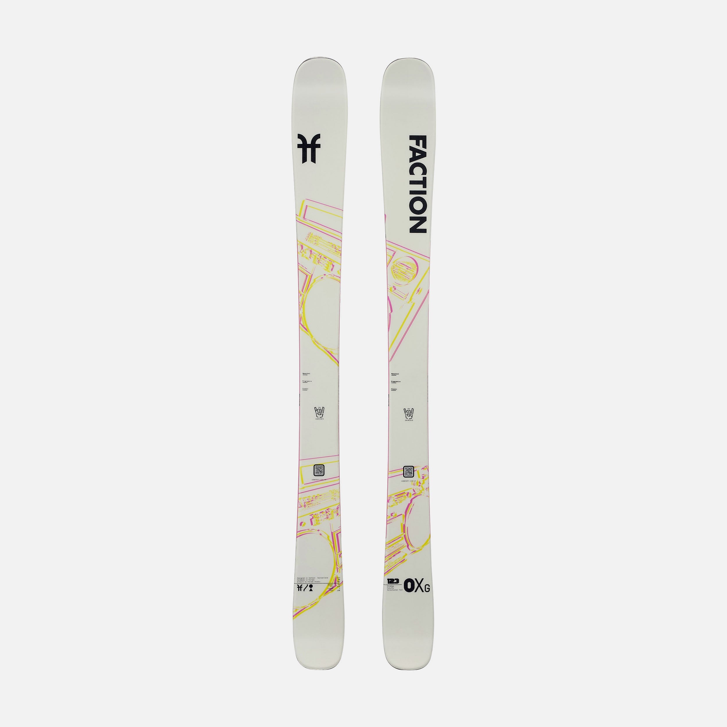 Faction Prodigy 0X Grom | 2024 Junior Twin-Tip Ski – Faction Skis CH
