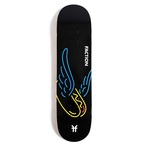 Faction Flying Hot Dog 8" Skateboard Deck Top
